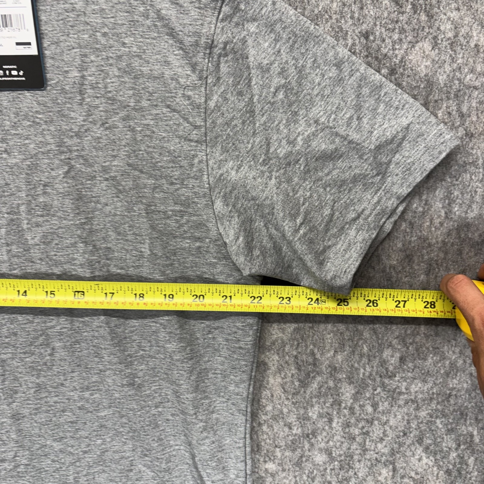 Nomatic Outset T-Shirt Men's Xl Gray Short Sleeve 4-Way Stretch — image 5 of 8